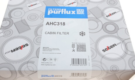 Фото 2 - Фільтр салону Purflux AHC318