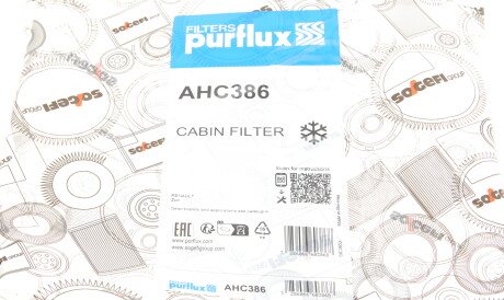 Фото 2 - Фільтр салону Purflux AHC386