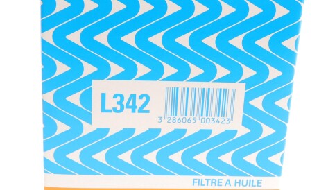 Фото 2 - Масляний фільтр Purflux L342