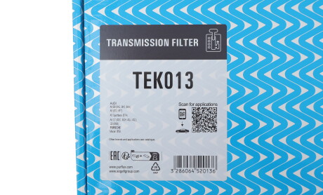 Фото 2 - Масляний фільтр АКПП Purflux TEK013