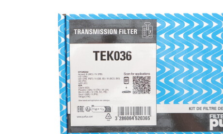 Фото 2 - Автозапчастина Purflux TEK036