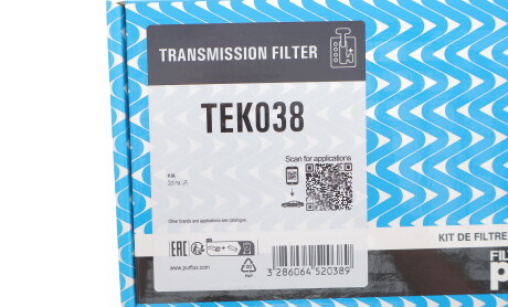 Фото 2 - Автозапчастина Purflux TEK038