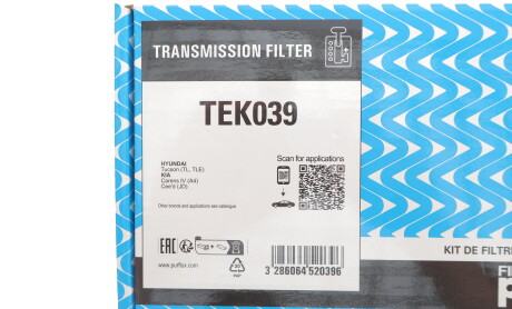 Фото 2 - Автозапчастина Purflux TEK039