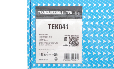 Фото 2 - Автозапчастина Purflux TEK041