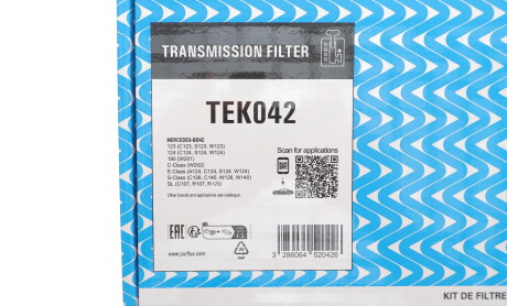 Фото 2 - Автозапчастина Purflux TEK042