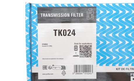 Фото 2 - Автозапчастина Purflux TK024