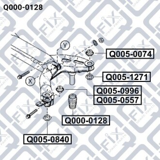 Фото 3 - Пыльник/отбойник Q-fix Q0000128