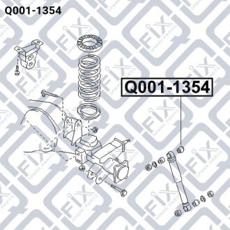 Фото 3 - Стойка амортизатору (амортизатор) Q-fix Q0011354
