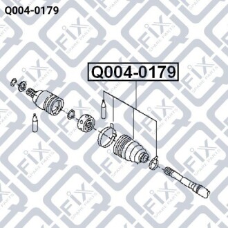 Фото 3 - Пыльник ШРУС Q-fix Q0040179