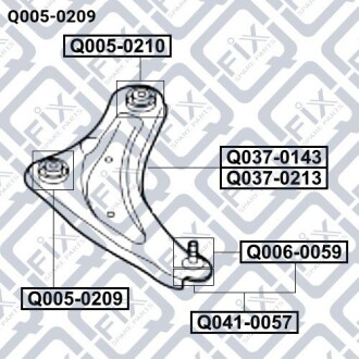 Фото 4 - Рычаг Q-fix Q0050209