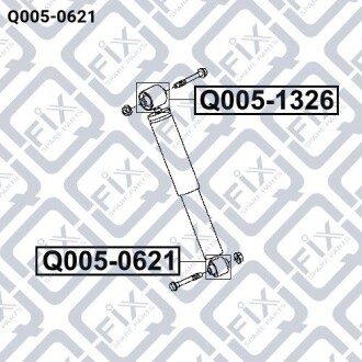 Фото 3 - Стойка амортизатору (амортизатор) Q-fix Q0050621