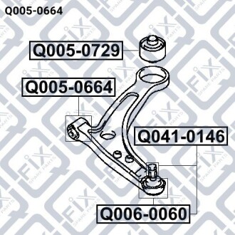 Фото 2 - Ричаг Q-fix Q0050664