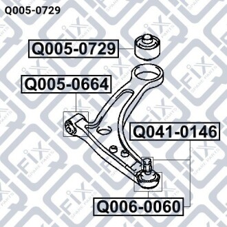 Фото 3 - Рычаг Q-fix Q0050729