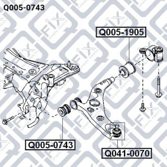 Фото 2 - Ричаг Q-fix Q0050743