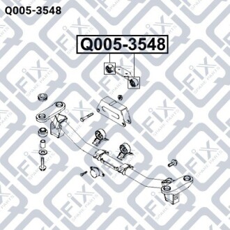 Фото 3 - Подушка двигуна Q-fix Q0053548
