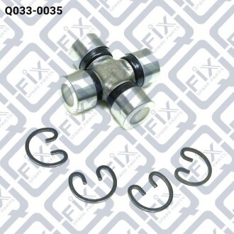 Крестовина кард вала mitsubishi pajero ii v14w-v55 - (mb154554, mr196837, mr350138) Q-fix Q0330035