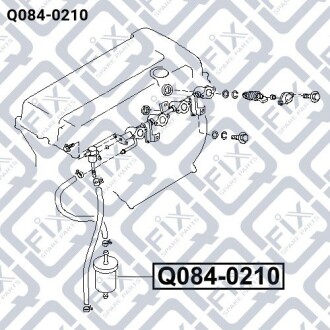 Фото 3 - Паливний фільтр Q-fix Q0840210