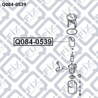 Фото 3 - Паливний фільтр Q-fix Q0840539