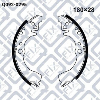 Фото 3 - Гальмівні колодки Q-fix Q0920295