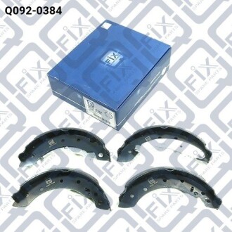 Фото 2 - Гальмівні колодки Q-fix Q0920384