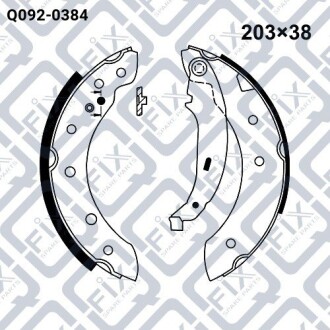 Фото 3 - Гальмівні колодки Q-fix Q0920384