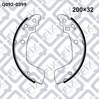 Фото 3 - Тормозные колодки Q-fix Q0920399