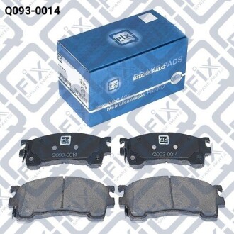 Фото 2 - Гальмівні колодки Q-fix Q0930014