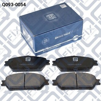 Фото 2 - Гальмівні колодки Q-fix Q0930054