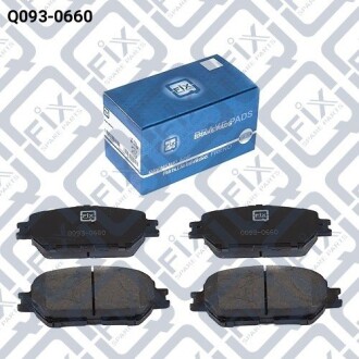 Фото 2 - Гальмівні колодки Q-fix Q0930660