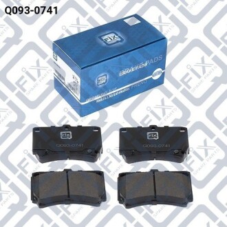 Фото 2 - Гальмівні колодки Q-fix Q0930741