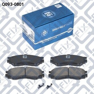 Фото 2 - Гальмівні колодки Q-fix Q0930801