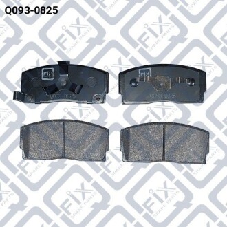 Колодки гальмівні передні дискові - Q-fix Q0930825