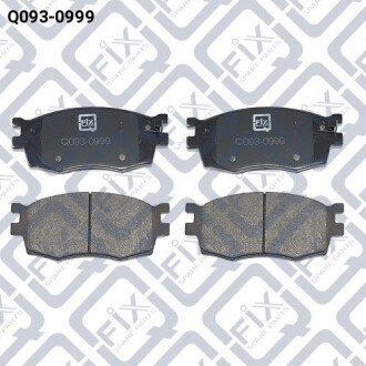 Фото товара Тормозные колодки Q-fix Q0930999 : Купить на tto.com.ua