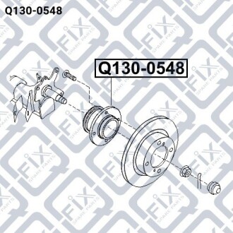 Фото 3 - Підшипник маточини Q-fix Q1300548