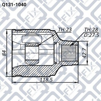 Фото 2 - ШРУС Q-fix Q1311040