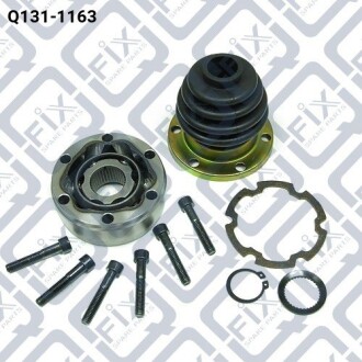 ШРУС ВНУТР (К-Т) VOLKSWAGEN GOLF 1974-2003/JETTA I - (171407331C, 171498103D, 171407331E) Q-fix Q1311163