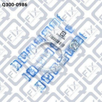 Фото 2 - Прокладка вихлопної системи Q-fix Q3000986