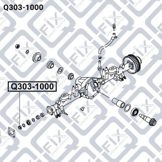 Фото 3 - Підшипник маточини Q-fix Q3031000
