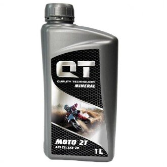 Моторное масло Mineral 2T 20, 1 л - QT-OIL QT1520001