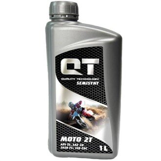 Моторное масло Semisynt 2T 20, 1 л - QT-OIL QT1621001