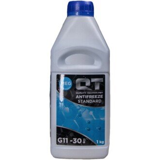 Антифриз G11 MEG Standard -30°C синій, 1л - QT-OIL QT553301