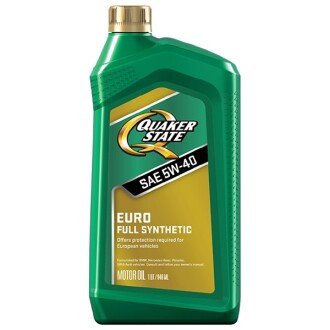 Моторна олива Euro 5W-40, 0,946 л - QUAKER STATE 550052725