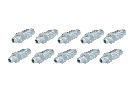 Гальмівний повітряний клапан (3/8'-24UNF) 10 шт AUSTIN MINI II CHRYSLER VOYAGER III FORD ESCORT I HYUNDAI ACCENT, ACCENT I, PONY, PONY / EXCEL, S, SANTAMO LAND ROVER 110/127 1.0-3.8 06.68-06.07 - QUICK BRAKE 010710