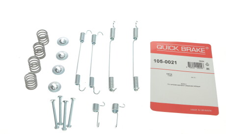 Фото 3 - Комплектуюча колодок QUICK BRAKE 105-0021 (1050021)