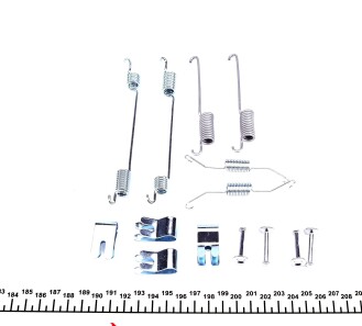 Фото 2 - Комплектуюча колодок QUICK BRAKE 105-0030 (1050030)