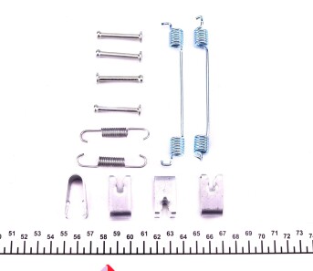Фото 2 - Комплектуюча колодок QUICK BRAKE 105-0040 (1050040)