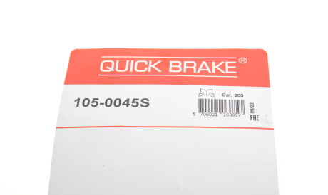 Фото 3 - Комплектуюча колодок QUICK BRAKE 105-0045S (1050045S)