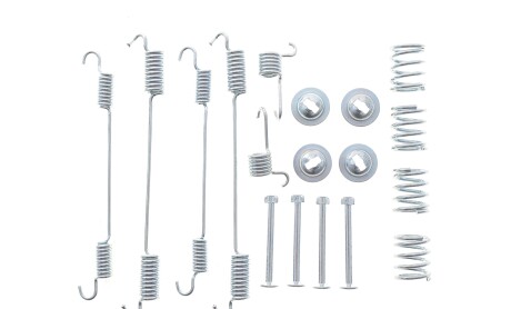 Комплект пружинок колодок ручника Opel Corsa F/Peugeot 2008/208 19- - QUICK BRAKE 105-0079