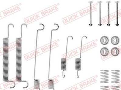 Монтажный комплект дисковых колодок - (430845, 7701202380, 7701203546) QUICK BRAKE 1050547