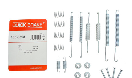 Фото 2 - Комплектующая колодок QUICK BRAKE 105-0598 (1050598)